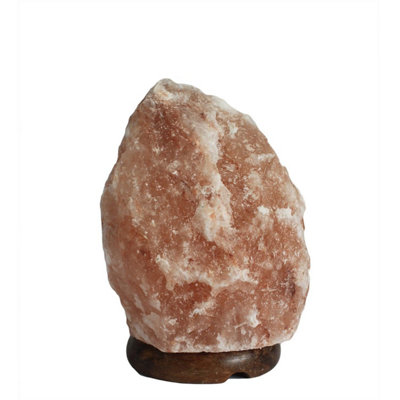 Himalayan Salt Lamp 1.5-2KgNatural Crystal Air Purifier & Mood Light from B&Q