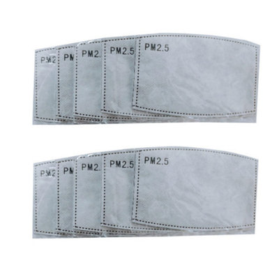 Pm2.5 Face Mask Filter Insert5-Layer Air Pollution Protection from B&Q