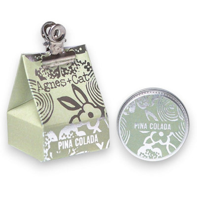 Agnes + Cat Pina Colada Lip BalmNaturalMoisturizingTropical Scent from B&Q