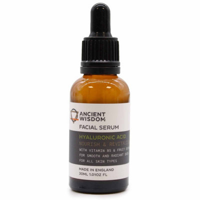 Nourish & Revitalize Hyaluronic Acid SerumVeganAll Skin Types