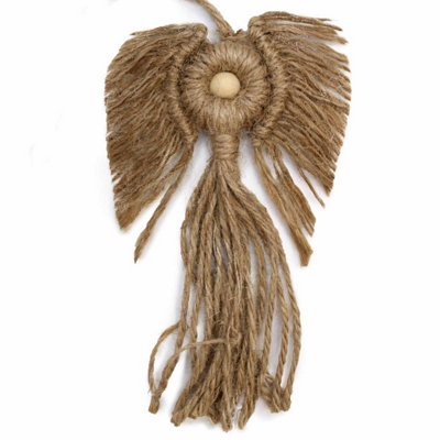 Macrame Angel Gift BoxRebel Hati-Hati Handwoven Indonesian Cotton from B&Q