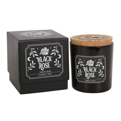 Black Rose Twilight Blush CandleEnchanting 21-Hour Fragrance from B&Q