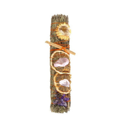 9In Ritual Smudge Wand With RosemaryLavender & Orange from B&Q