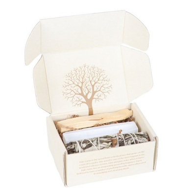 Yerba Santa Crystal Energy Cleansing Kit For Spiritual Healing from B&Q
