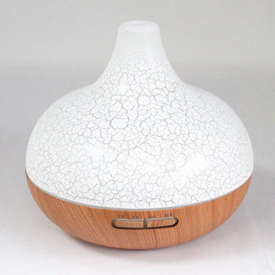  - Santorini Shell Effect Usb Ultrasonic Diffuser With Color Change & Timer