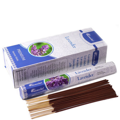 Aromatika Lavender Charcoal-Free Hex IncenseCalming & Relaxing Aromatherapy from B&Q