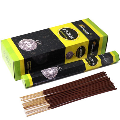 Aromatika 7 Powers Charcoal-Free Hex Incense For Meditation & Home Ambiance from B&Q