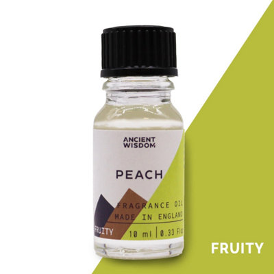 10Ml Peach Fragrance OilLong-Lasting Soft Fruity Scent
