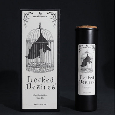 Ancient Witch Ritual CandleLocked Desires Scent For Meditation & Rituals from B&Q