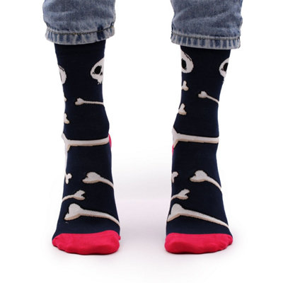 Hop Hare Bamboo Socks Mens Skull & BonesBreathable & Eco-Friendly from B&Q