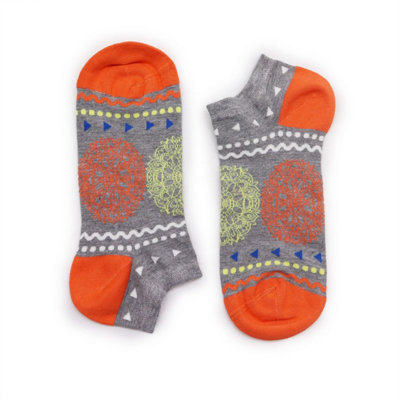  - Flowers Of Life Bamboo Socks Low CutMysticalComfortableEco-Friendly