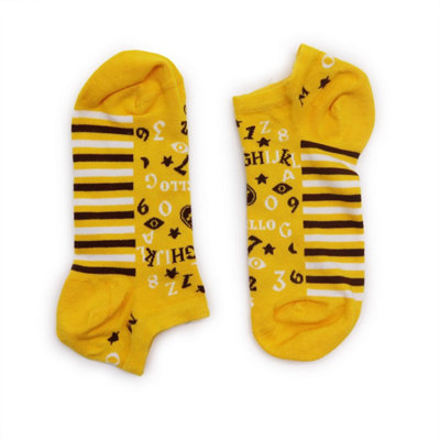  - Ouija Board Bamboo Socks Low CutMysticalBreathable & Odor-Free