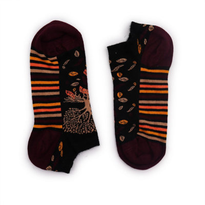  - Tree Of Life Bamboo Socks LowComfortableEco-Friendly Footwear