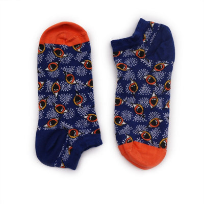  - Egyptian Pyramids Bamboo Socks LowComfort & Style (Uk 3.5-6.5)
