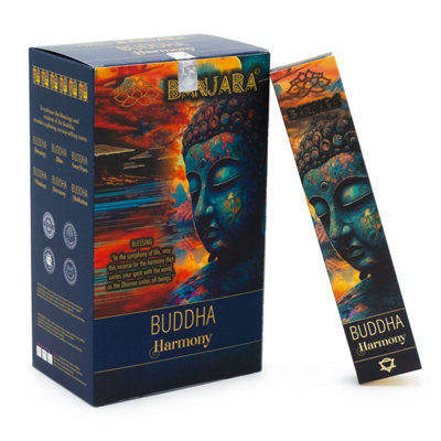 Banjara Buddha FigurineHandcrafted Harmony Meditation Decor from B&Q