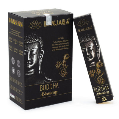 Banjara Buddha Handcrafted FigurineBlessingPositivity & Peace from B&Q
