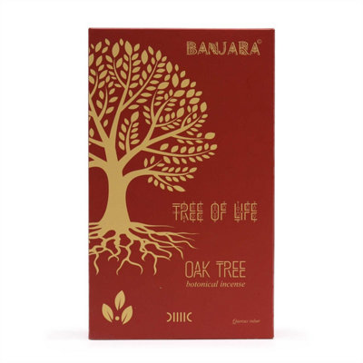 Banjara Oak Tree Botanical IncenseNatural Earthy Aroma For Meditation & Calm from B&Q