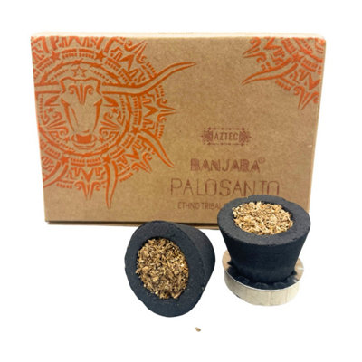 Banjara Ethno Tribal Palo Santo Smudge CupsHandmadeEco-Friendly6 Pack from B&Q