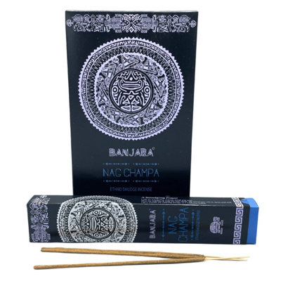 Banjara Tribal Nag Champa Incense SticksSpiritual & Meditative Aromatherapy from B&Q