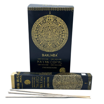 Banjara Tribal Smudge IncenseMayan CopalSacred Ritual Resin10 Sticks from B&Q