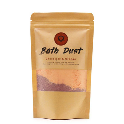 Kdmd Brown Chocolate Orange Bath Dust 190G Indulgent Soak In - Image 6