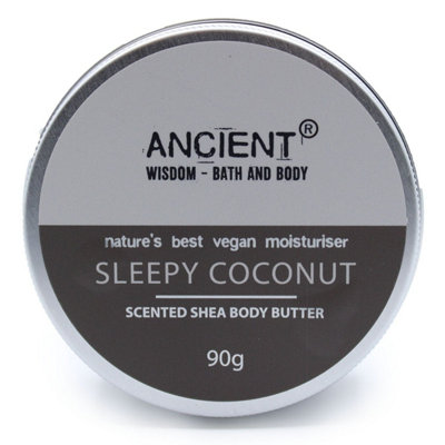 Sleepy Coconut Shea Body Butter 90GDeep Moisturizing & Nourishing from B&Q