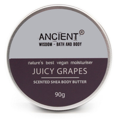 Juicy Grape Shea Body Butter 90GNourishingHydrating & Fragrant from B&Q