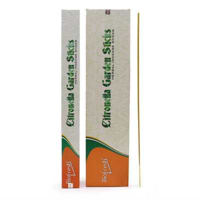 Biofresh Garden Incense Sticks50Cm Citronella Outdoor Pest Repellent from B&Q