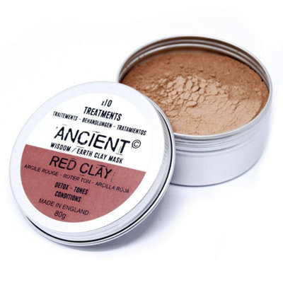  - Red Clay Face & Body MaskDetoxAcne & Skin Soothing (80G)