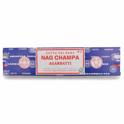 Nag Champa Incense Sticks 15GClassic Fragrance30 Min Burn Time from B&Q