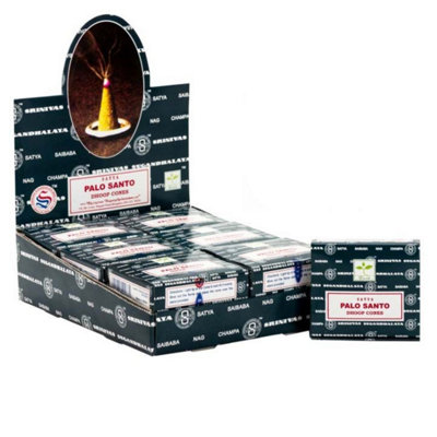 Palo Santo Dhoop Cones With CitronellaInsect Repellent & Fresh Aroma from B&Q