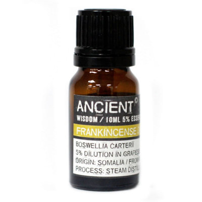 10Ml Boswellia Carterii Frankincense Essential Oil For Aromatherapy & Skin Care from B&Q