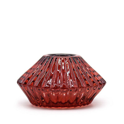 Vampire Red Flower Flip Candle HolderDramatic Table Décor & Tealight Stand from B&Q