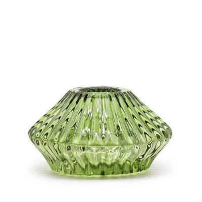 Garden Jade Flower Flip Candle HolderElegant Dinner & Tealight Decor from B&Q