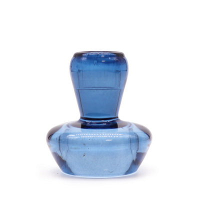 Royal Blue Mushroom Flip Candle & Tealight HolderUnique Table Decor from B&Q