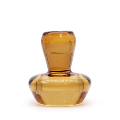 Vintage Amber Mushroom Flip Candle HolderTealight & Dinner Decor from B&Q