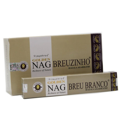 Golden Nag Breuzinho Incense SticksLong-LastingSoothing Aroma from B&Q