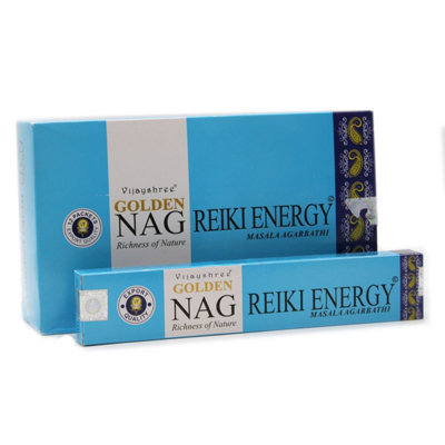 15G Golden Nag Reiki Incense For FocusMeditation & Energy Balance from B&Q