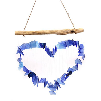 Love ChimeBlue Melodic Wind Chime For Indoor & Outdoor Decor from B&Q