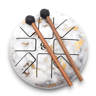 Hapi Drum Marble Om18Cm Meditation & Relaxation Drum from B&Q