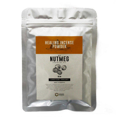 Healing Incense Powder NutmegAromatic & Soothing 50G from B&Q