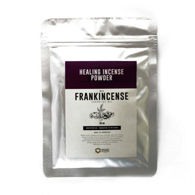 Healing Incense PowderFrankincense 50G From Bali For Wellbeing from B&Q