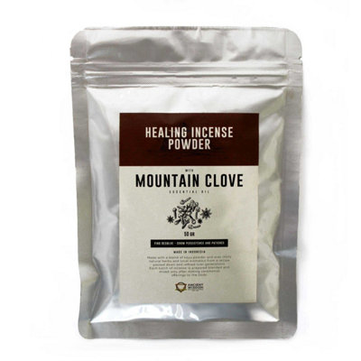 Healing Incense PowderMountain Clove 50G For Aromatherapy & Wellbeing from B&Q