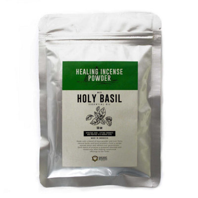 Holy Basil Incense PowderSacred Aromatic Wellness 50G from B&Q