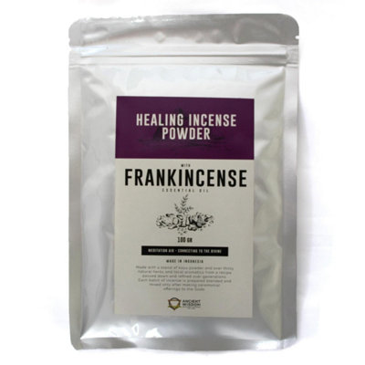 Healing Incense PowderFrankincense 100GBali Aromatic Blend from B&Q