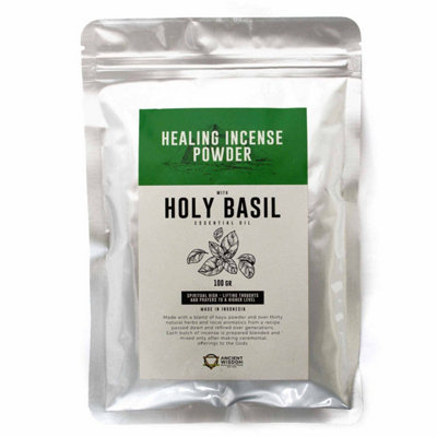 Holy Basil Incense PowderSacred Aromatic Blend For Serenity & Well-Being from B&Q