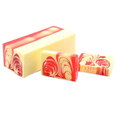  - Strawberry Handcrafted Soap Loaf 1.2KgNourishing & Refreshing