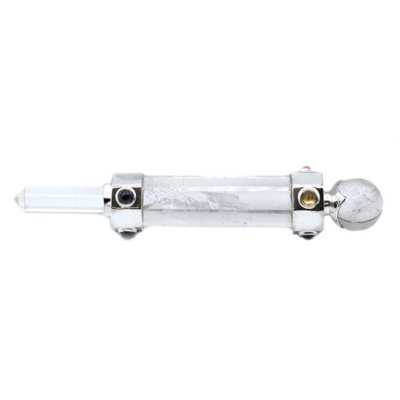 Hexagonal Rock Quartz Healing Wand12Cm For Meditation & Energy Clearing from B&Q