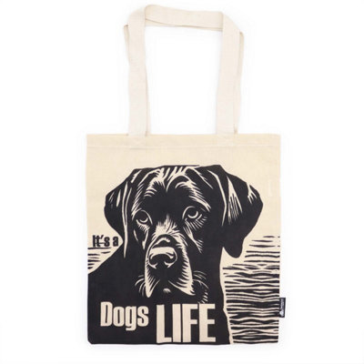  - Dog's Life Natural 4Oz Cotton Tote BagStylish & Durable Everyday Bag