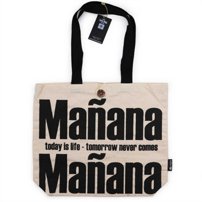  - Manana Manana Natural Cotton Tote BagDurable & Stylish Everyday Carry